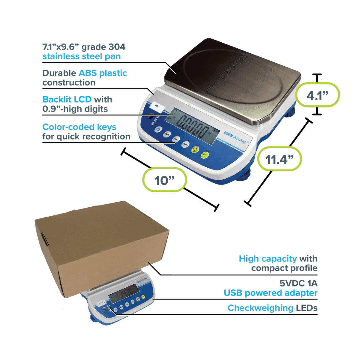 Lbx Latitude Compact Bench Scales Latitude Compact Bench Scales