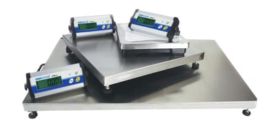 CPWplus Bench and Floor Scales, Capacity: 75kg - Readability: 20g - Pan  Size: 500 x 500mm - Cleaver Scientific