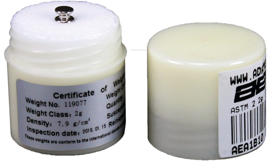 Pesas ASTM-ASTM 2 - 2g