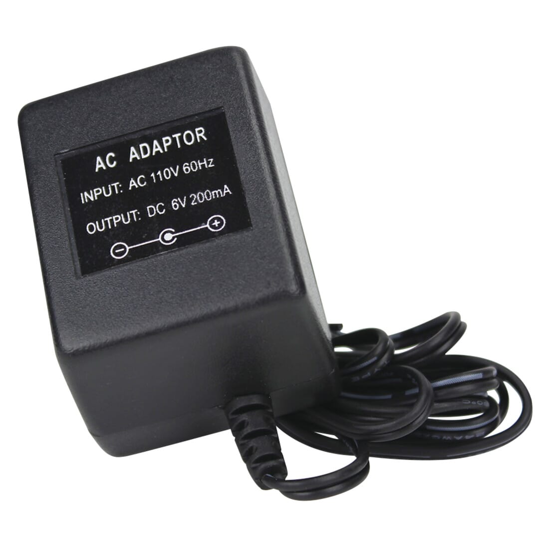 6VDC 200mA Adapter (USA)-700400123
